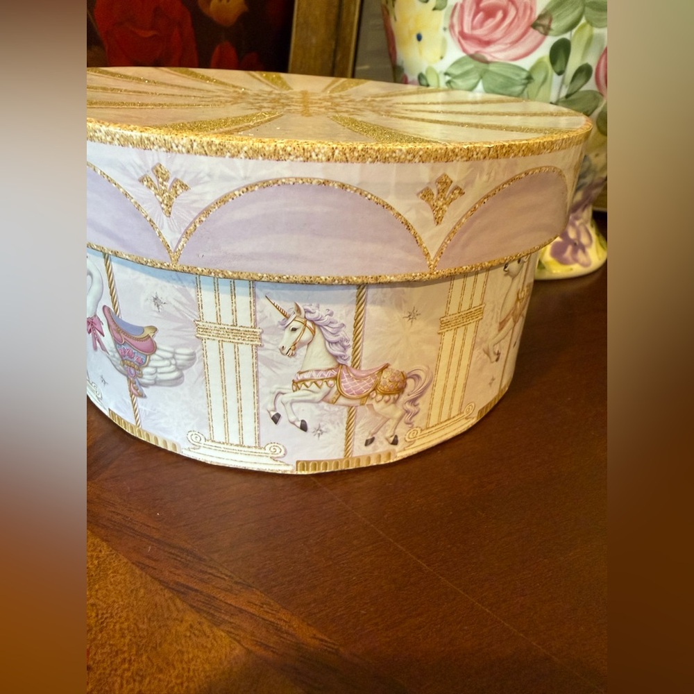 Ashland Gold and Purple Decorative Box - Picture 2 of 10